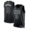 NBA Brooklyn Nets Trikot Ben Simmons 10 Jordan 2022-23 Statement Edition Schwarz Swingman - Herren
